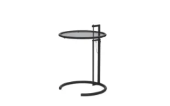 Adjustable Table E 1027 Svart Sidobord