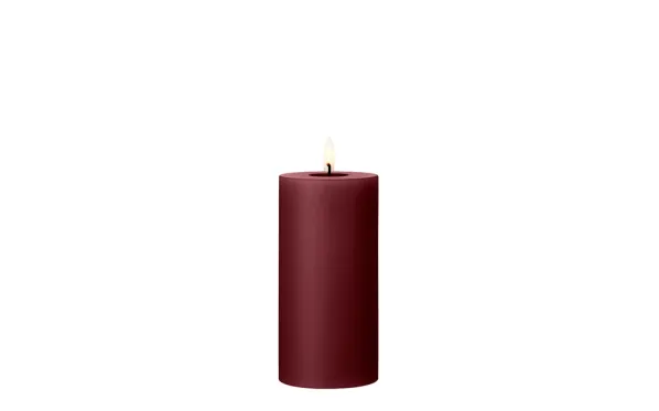 Blockljus LED Deep Wine