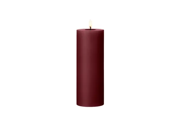 Blockljus LED Deep Wine
