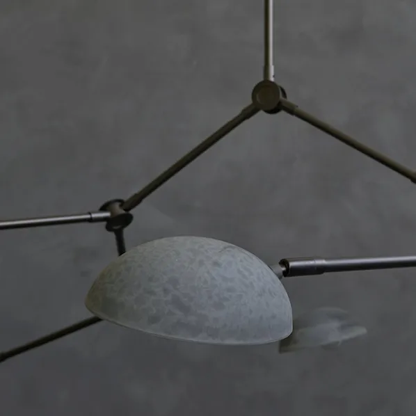Drop Chandelier Taklampa Mässing