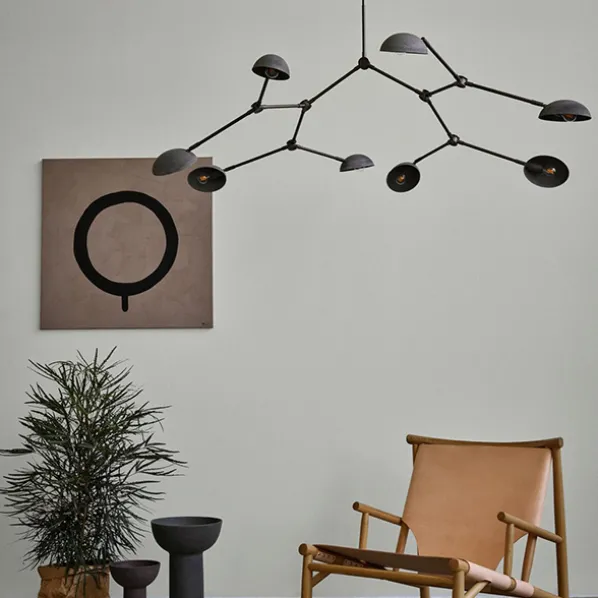 Drop Chandelier Taklampa Oxiderad