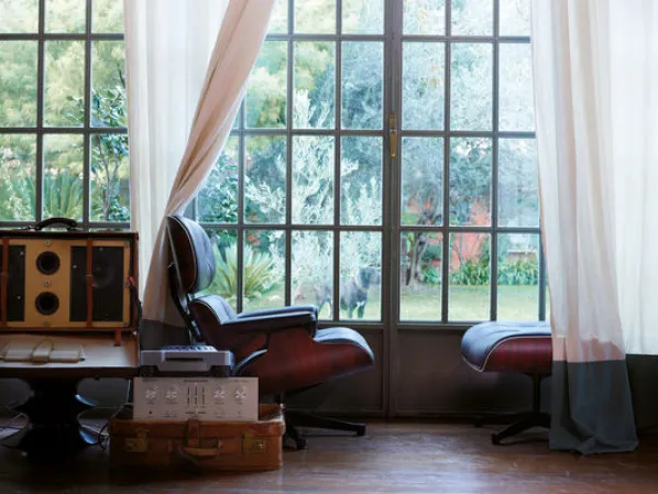 Eames Lounge Chair Läder New