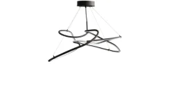 Ghost Chandelier Mini Taklampa Burned Black