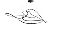 Ghost Chandelier Taklampa Burned Black