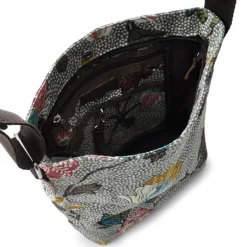 Handväska Shoulder Bag Small Flower Linen