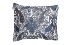 Key West Paisley Örngott Sateen Blue