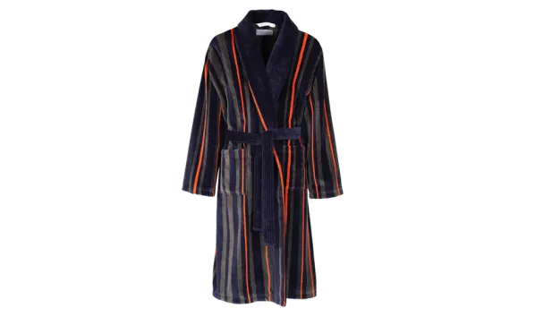 Koster Morgonrock Herr Navy/Orange/Grey