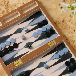 Lacquered Backgammon Spel