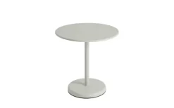 Linear Steel Cafébord Runt