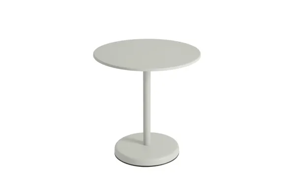 Linear Steel Cafébord Runt