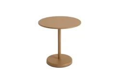 Linear Steel Cafébord Runt