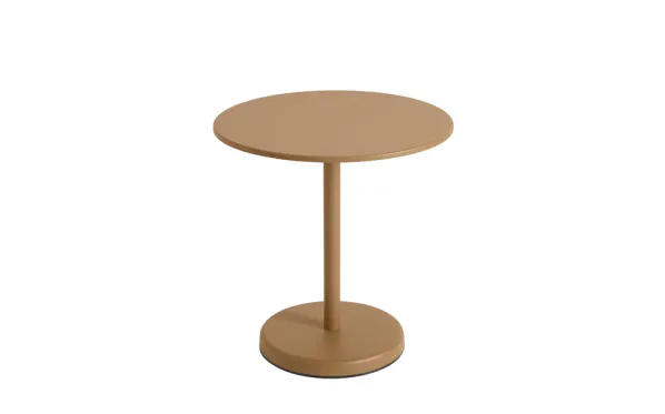 Linear Steel Cafébord Runt