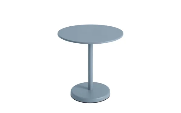 Linear Steel Cafébord Runt