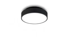 Luna Tak/Vägglampa 2700K Svart