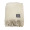 Mohair Pläd Bright White
