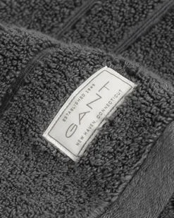 Organic Cotton Premium Handduk Anchor Grey