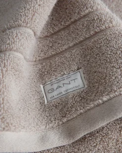 Organic Cotton Premium Handduk Silver Sand