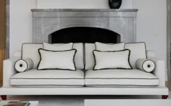Orlando 3-Sits Soffa m. Piping