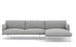 Outline 3-sits Soffa Schäslong