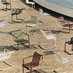 Palissade Cantilever Lounge Chair Galvaniserad