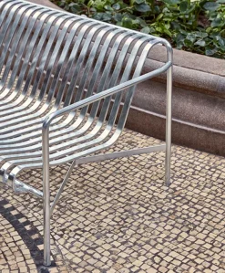 Palissade Lounge Chair Low Galvaniserad
