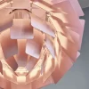 PH 60 Kotte Taklampa Pale Rose