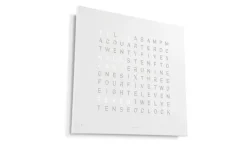 QlockTwo Earth 45 Pulverlackerad