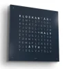 Qlocktwo Earth 45 Universe Edition Midnight