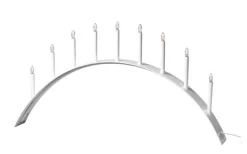 Spica Bow 9 Adventsljusstake