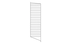 String Gavel Golv, 115 x 30 cm