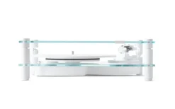 Transparent Turntable Skivspelare