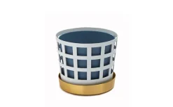 Trio Square Kruka Vit