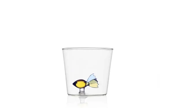 Tumbler Colored Fish Glas