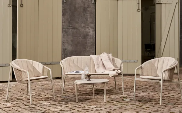 Vipp 721 Lagrasse 2-sits Soffa Utemöbel